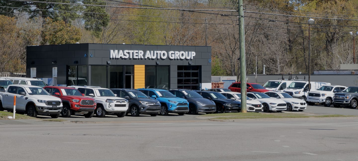 Master Auto Group dealership and used car lot at 2901 Capital Blvd in Raleigh, NC